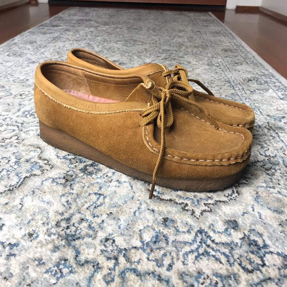 Clarks Originals Wallabee Brow Womens Size 6.5